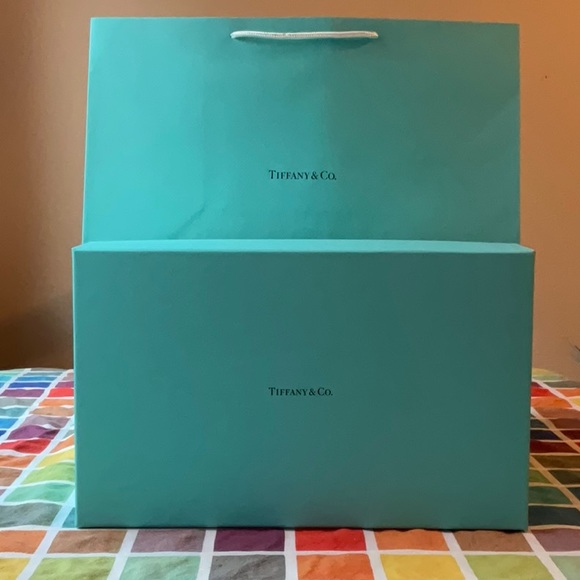 🎀 TIFFANY & CO. BAG AND BOX BUNDLE 🎀 NWOT 🎀 - Picture 2 of 16